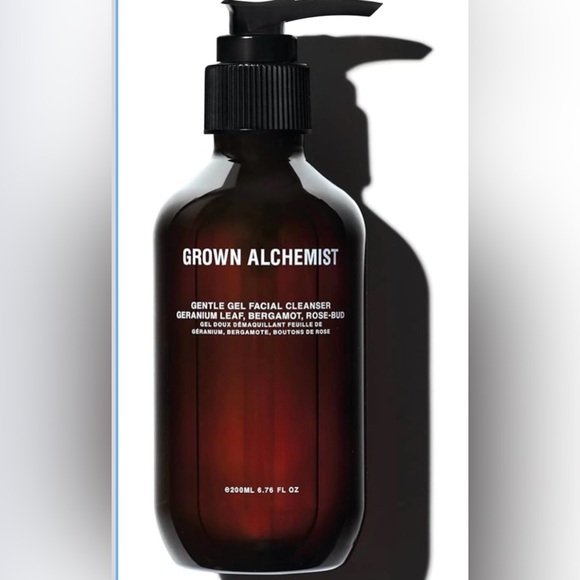 Grown Alchemist Other - Grown Alchemist Amber Brown Pump Bottle Gentle Gel Facial Cleanser 6.7 ounces